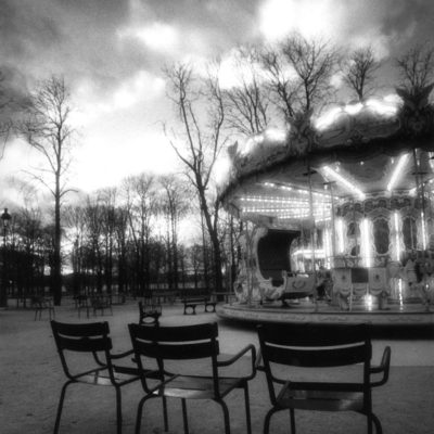 "Jardin de Tuileries Carousel, Paris" by Rebecca Pavlik